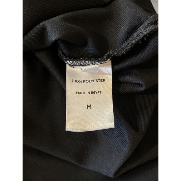 Sport-Tek Mad Tasty Men's Black Short Sleeve Button Up Golf Polo Shirt Size M - Picture 6 of 7